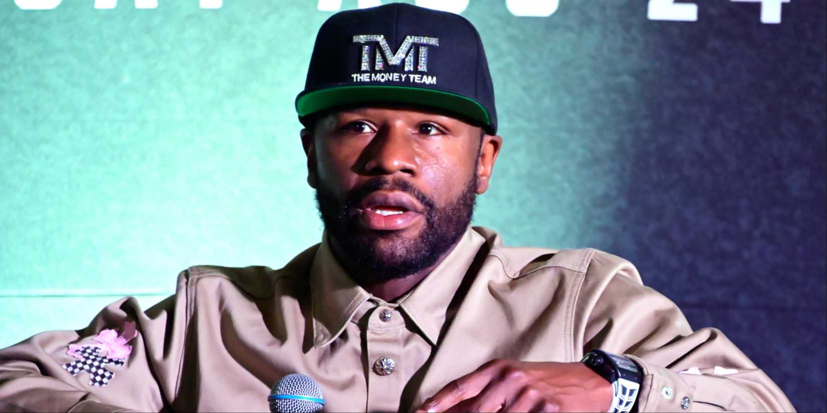 Floyd Mayweather speaking.