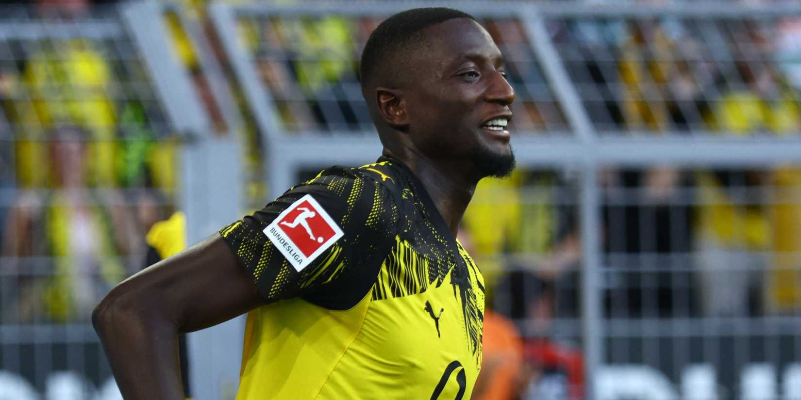 Serhou Guirassy in action for Borussia Dortmund