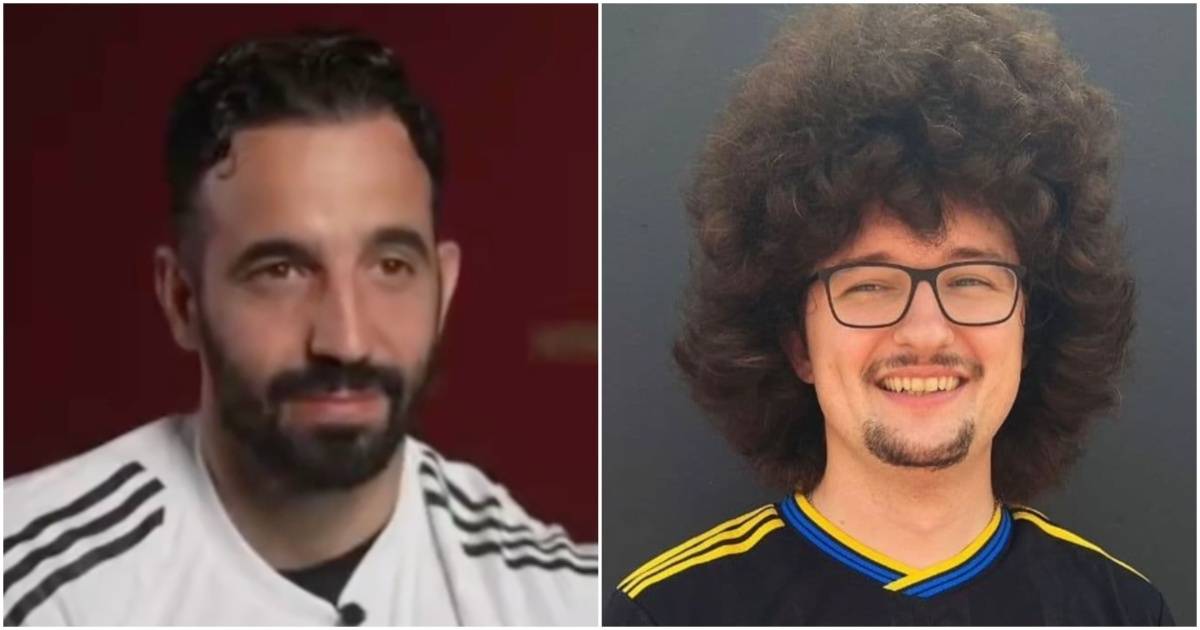 Man Utd fan with long hair pledge