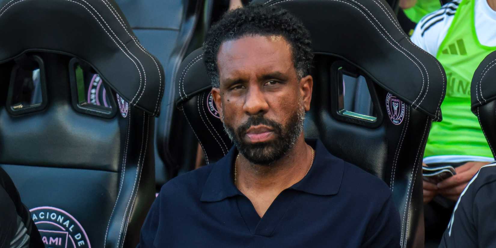 Columbus Crew boss Wilfried Nancy in the dugout