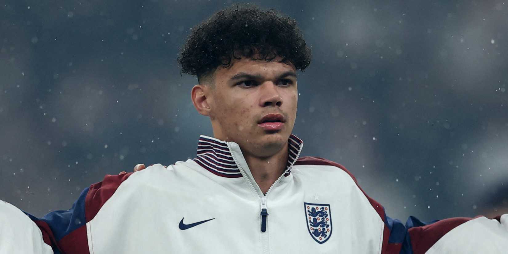 Nico O'Reilly lining up for his England debut