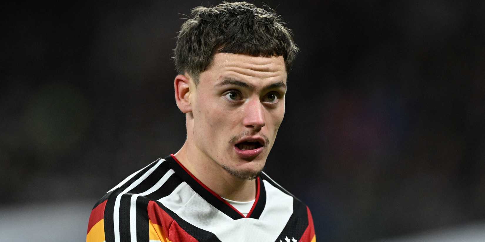 Germany's Florian Wirtz playing against Slovakia.