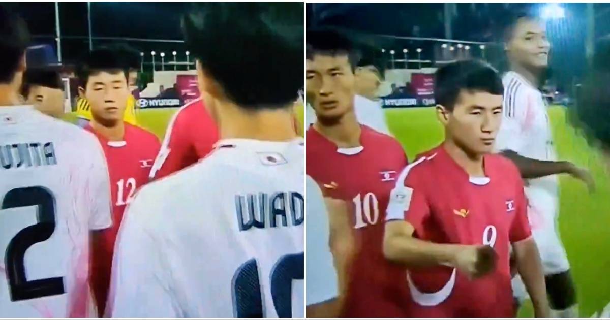 North Korea Footballers Slammed For Actions Before Japan U17 Clash