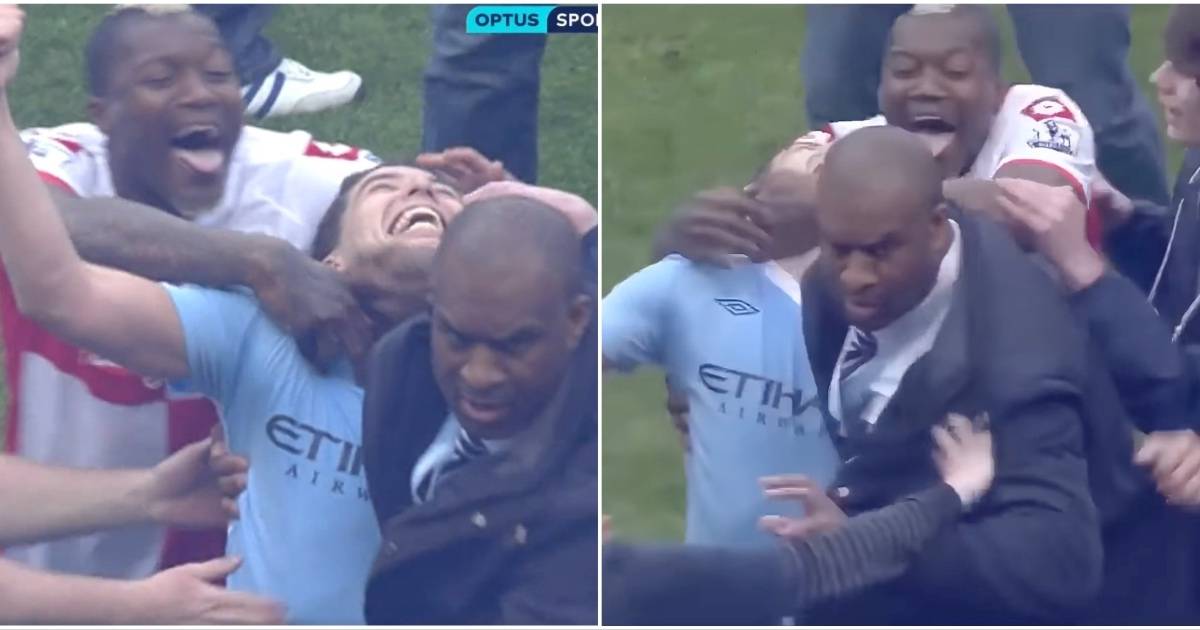 Djibril Cisse Explained Man City 2012 Premier League Celebrations