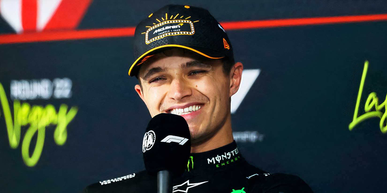 Lando Norris Smiling