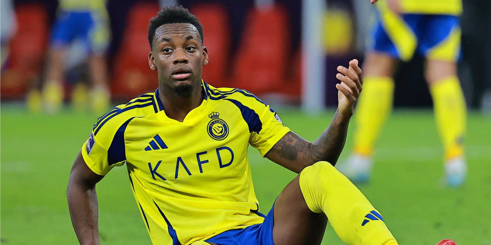 Jhon Duran playing for Al-Nassr