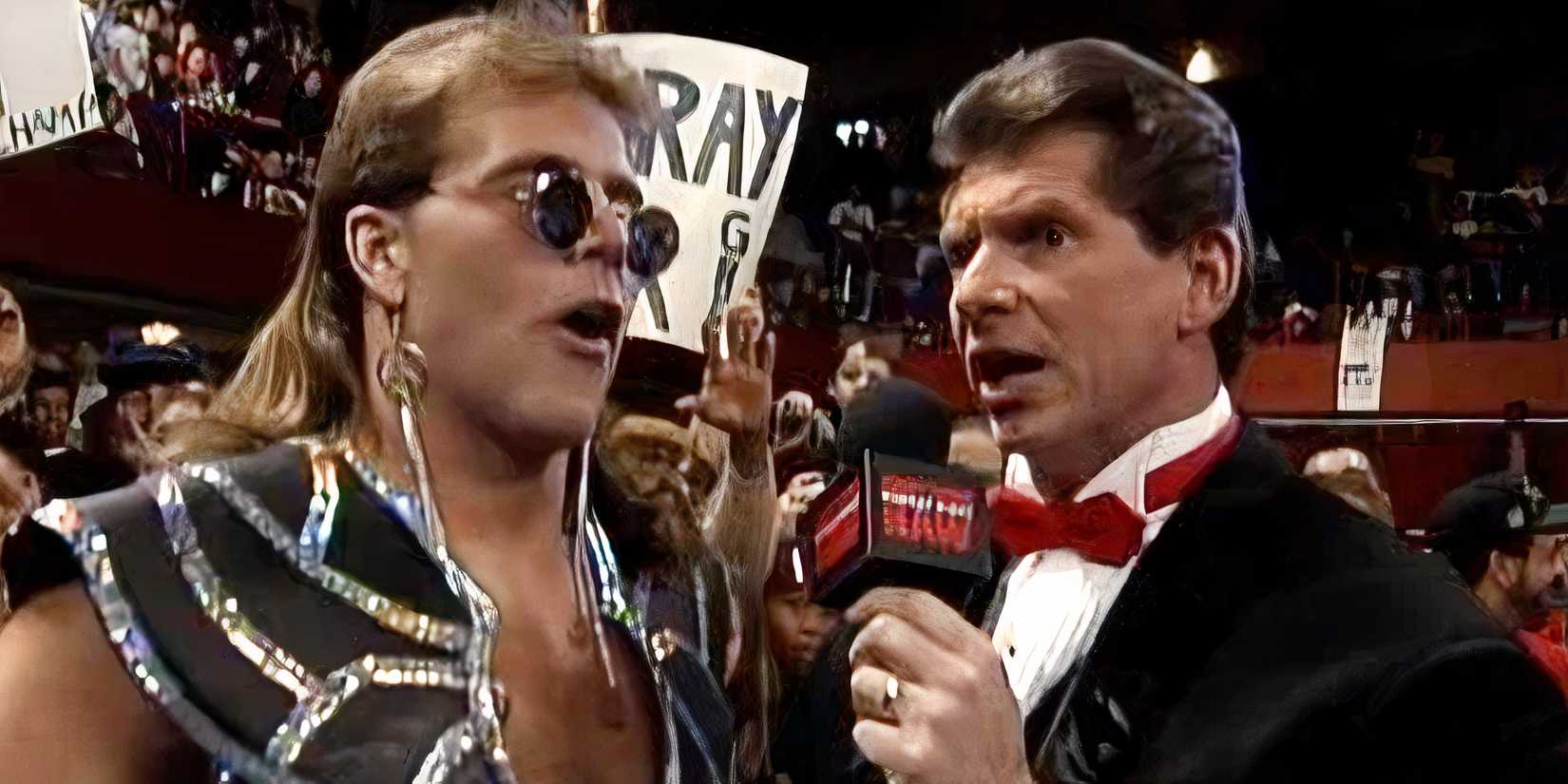 Shawn Michaels and Vince McMahon