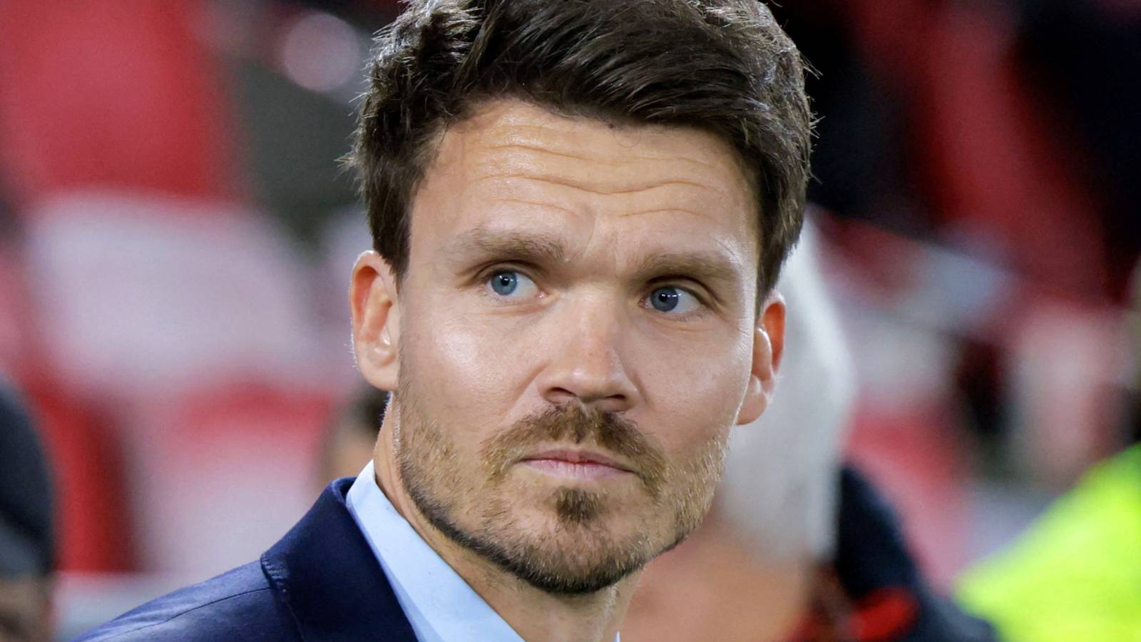 Rangers manager Danny Rohl looks concerned