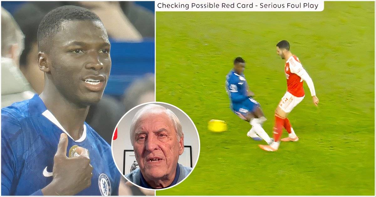 Chelsea vs Arsenal: Keith Hackett Delivers Verdict on Moises Caicedo Red Card