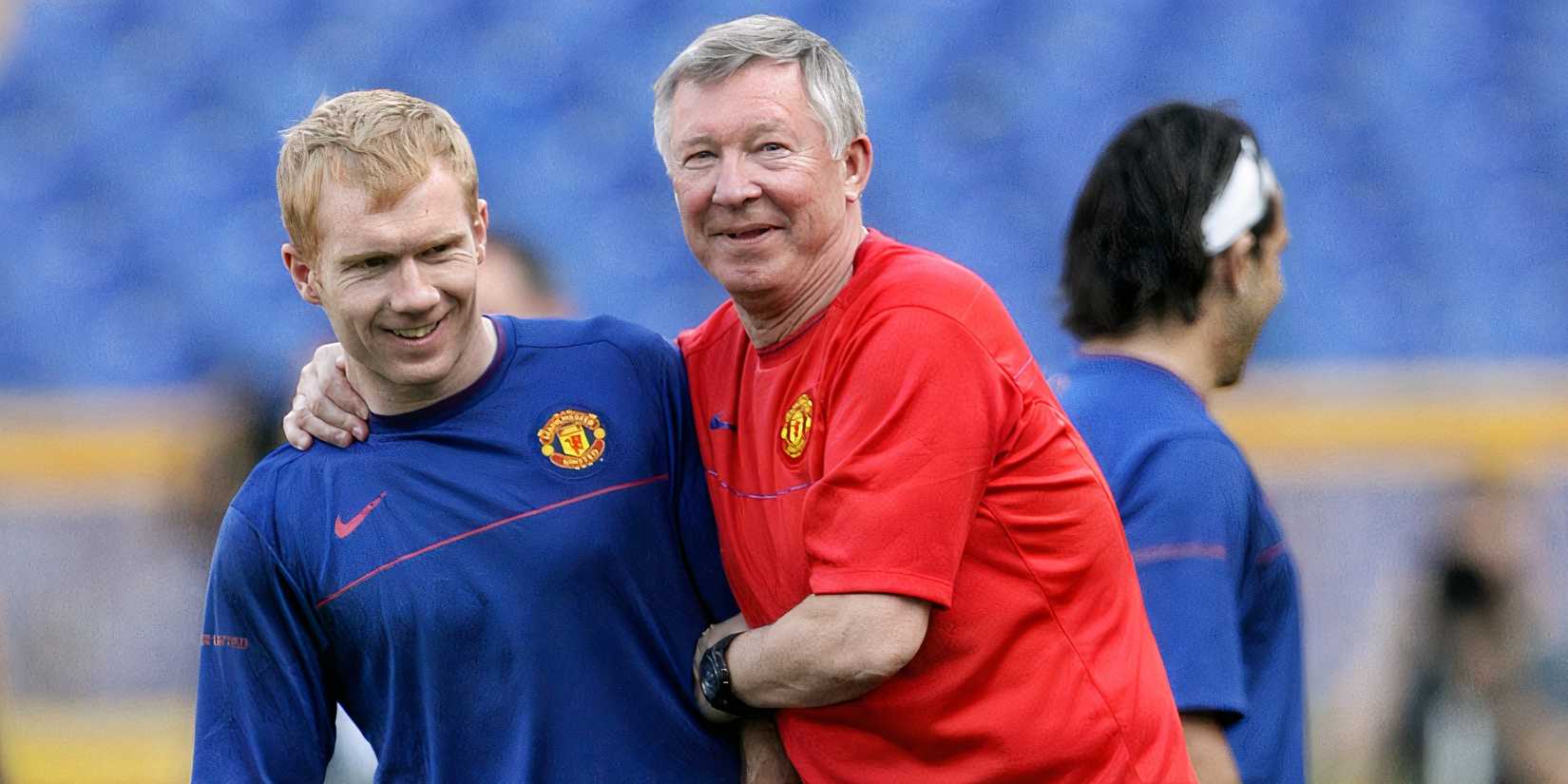 paul scholes alex ferguson