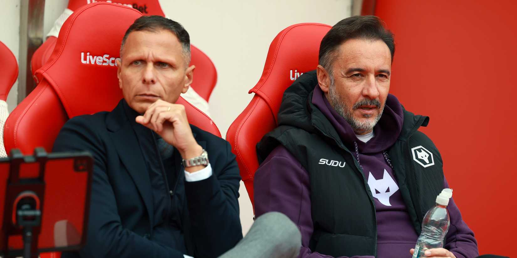 Domenico Teti and Vitor Pereira
