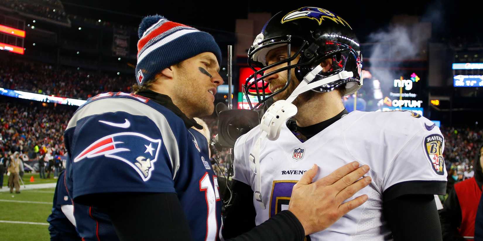 Tom Brady Joe Flacco