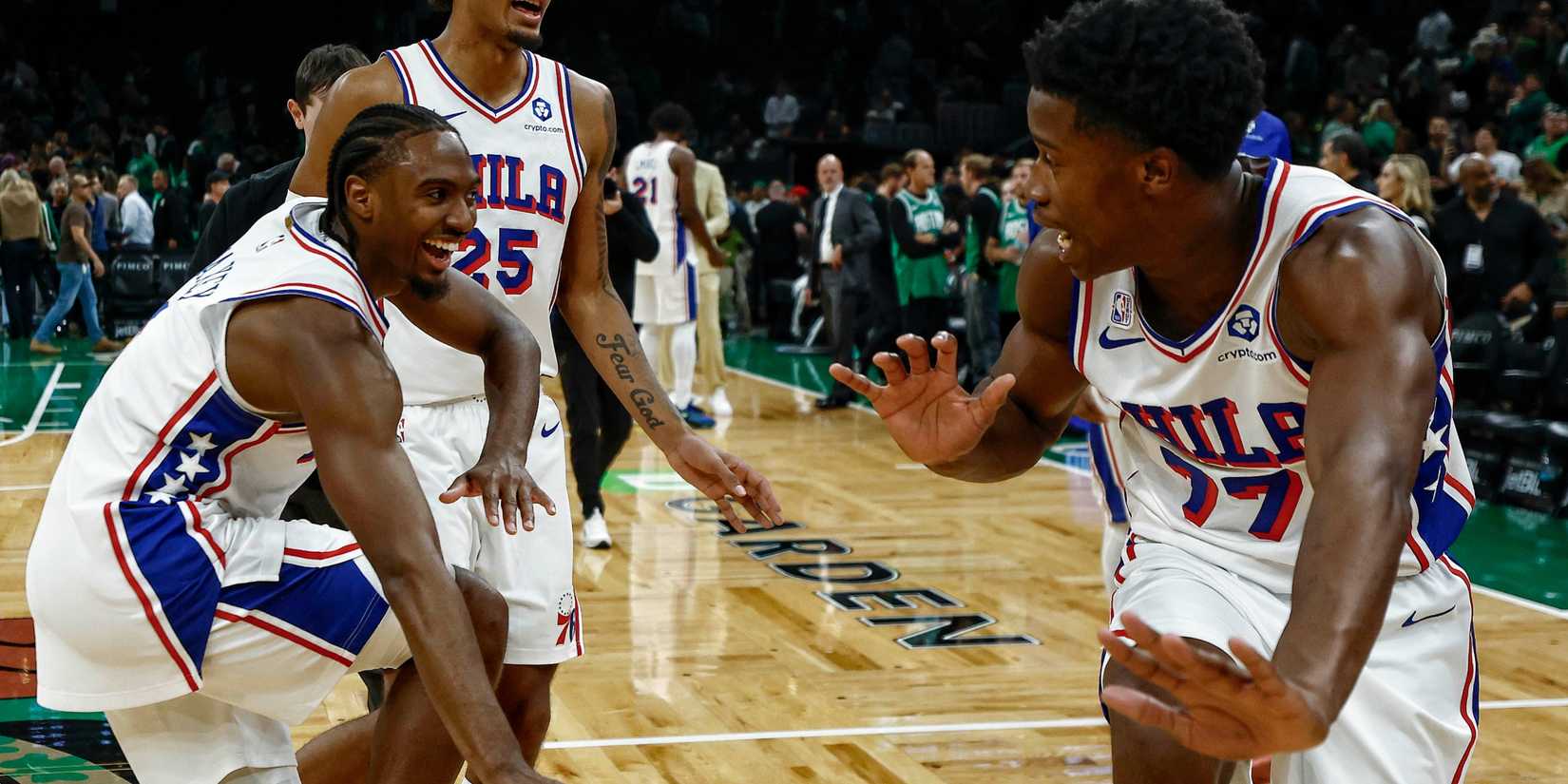 V.J. Edgecombe Tyrese Maxey