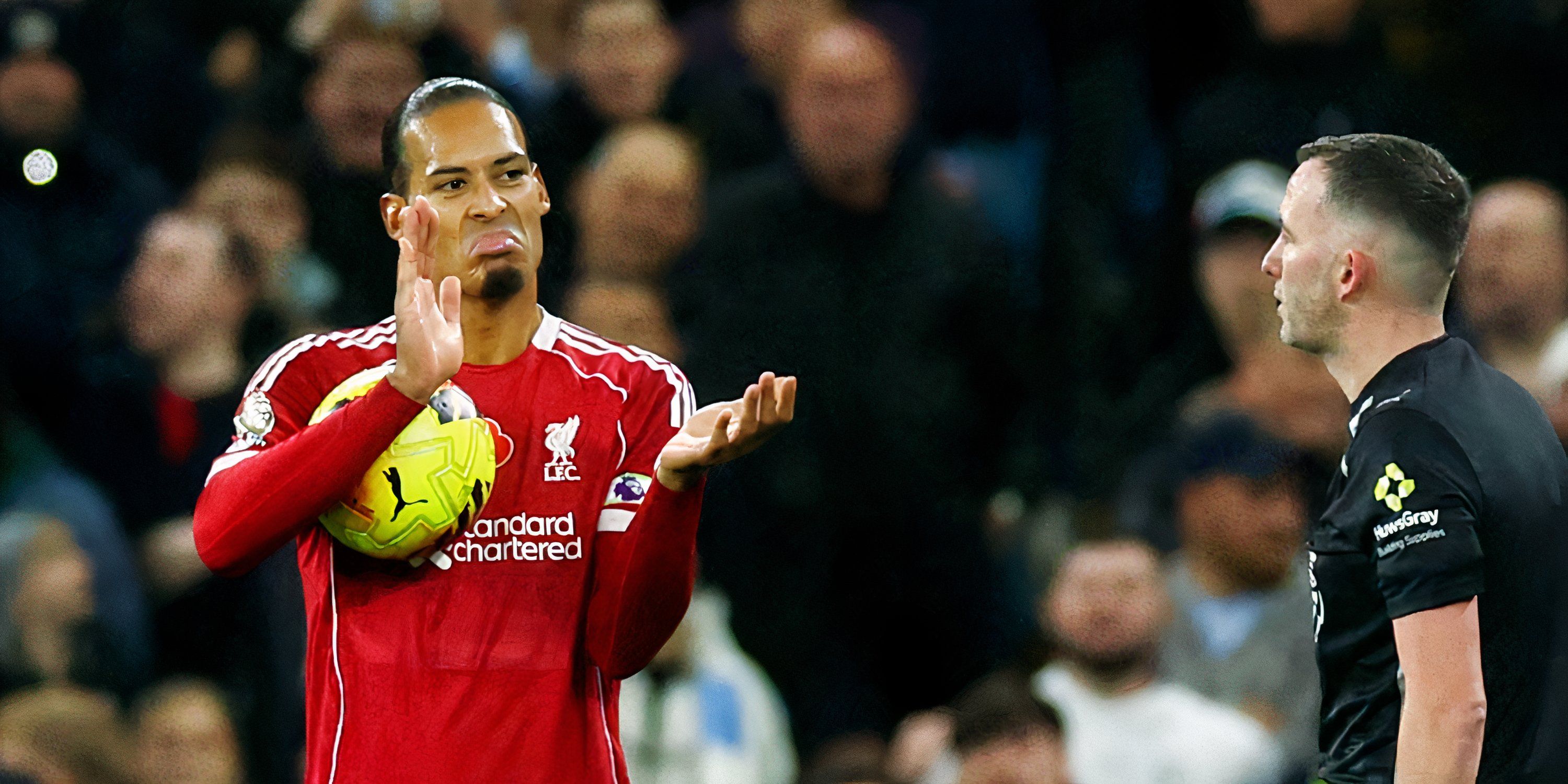 Man City 3-0 Liverpool: PGMOL Release VAR Audio For Disallowed Virgil van Dijk Goal