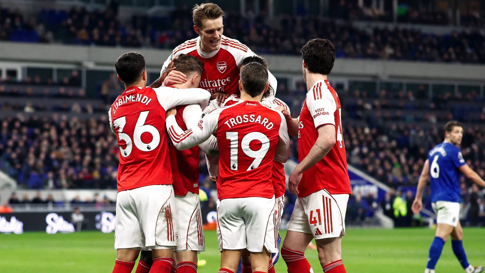 Everton 0-1 Arsenal: Premier League Player Ratings and Match ...