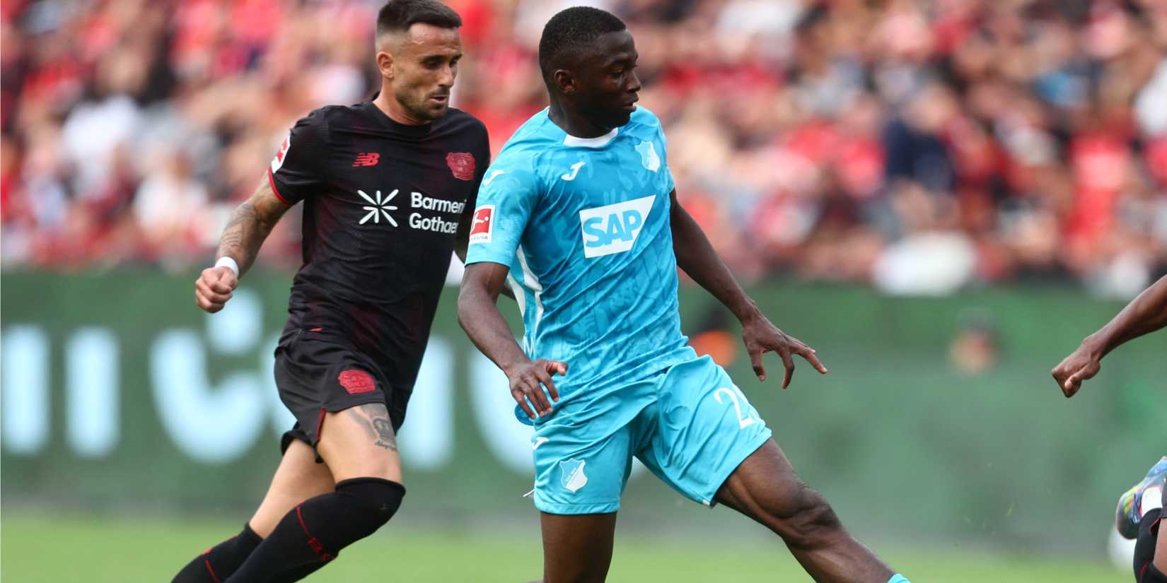 Hoffenheim defender Bazoumana Toure in action