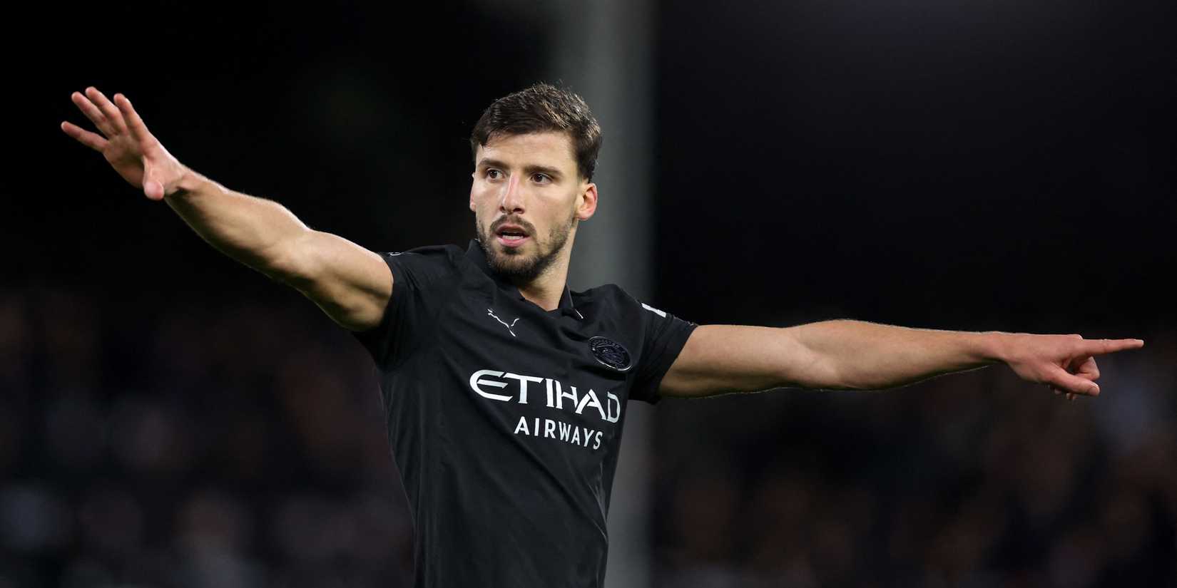 Manchester City's Ruben Dias