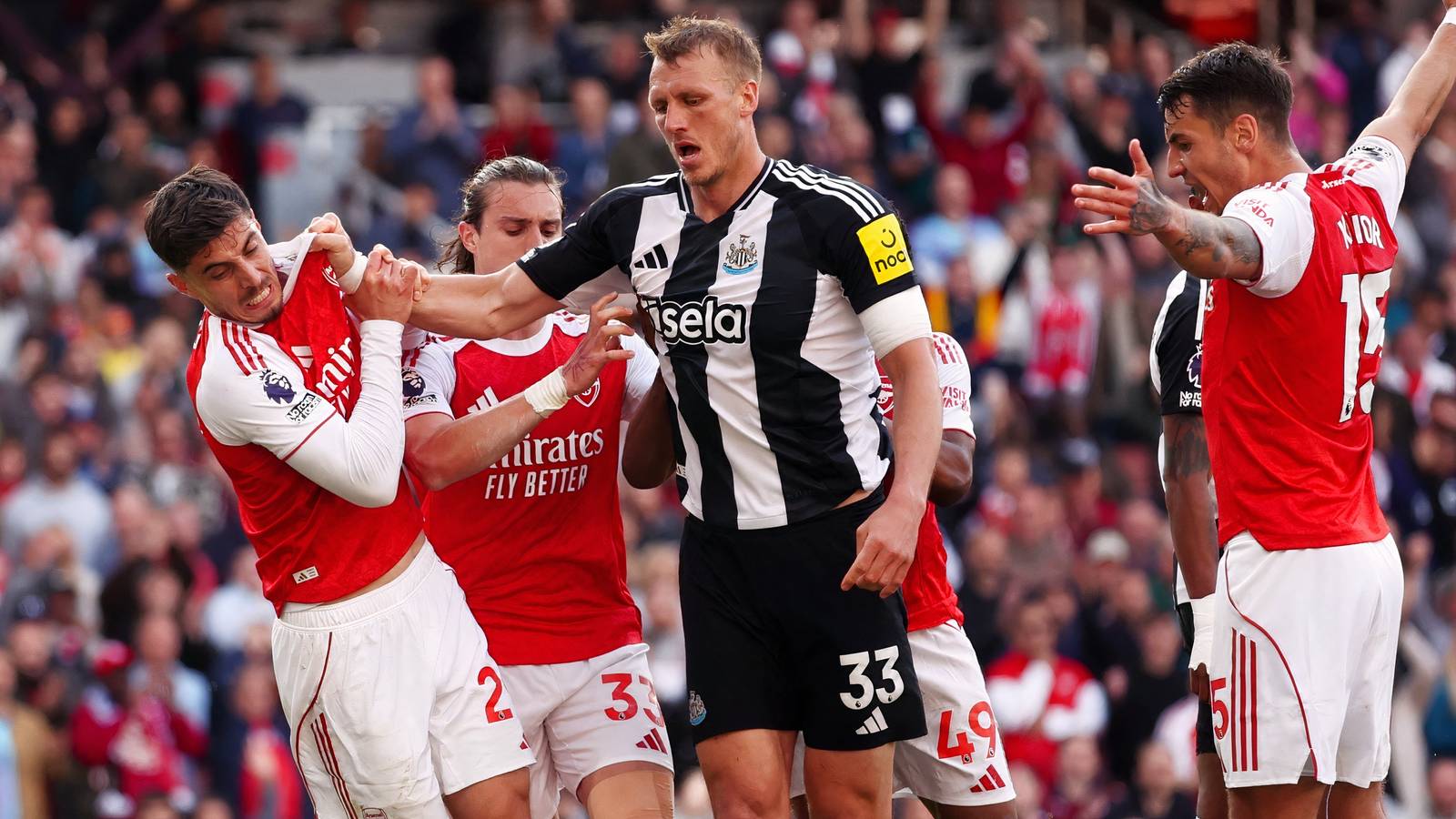 Dan Burn Reveals He's Settled Feud With Kai Havertz Over a Few Drinks