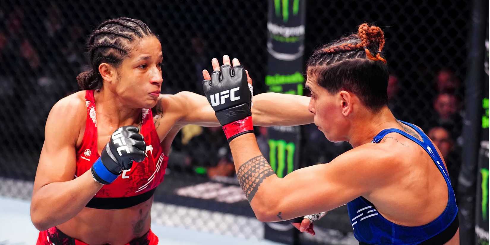 Jacqueline Cavalcanti in UFC action