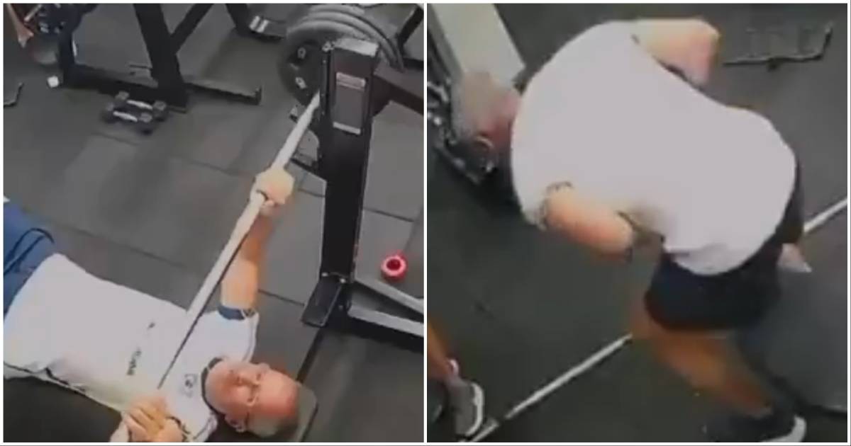 Horrifying Moment Weightlifter Dies While Working Out in Gym