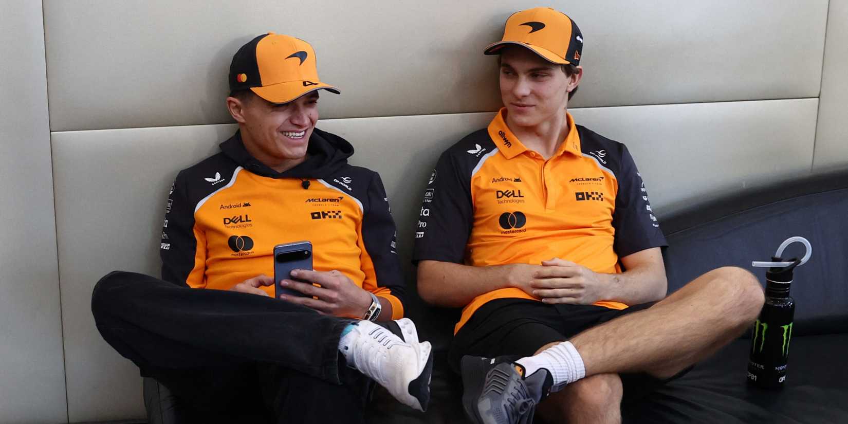 Lando Norris and Oscar Piastri