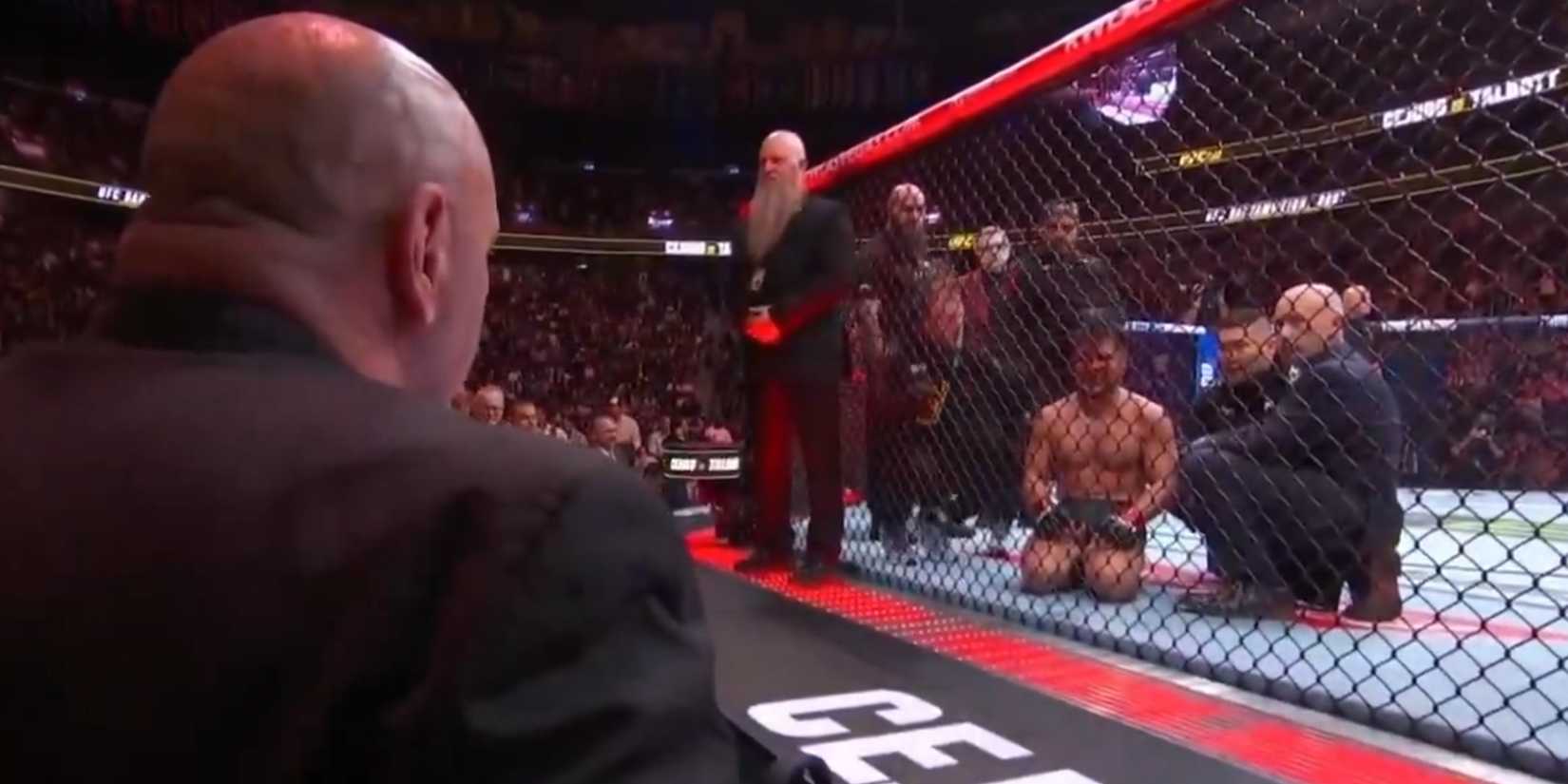 Dana White and Henry Cejudo