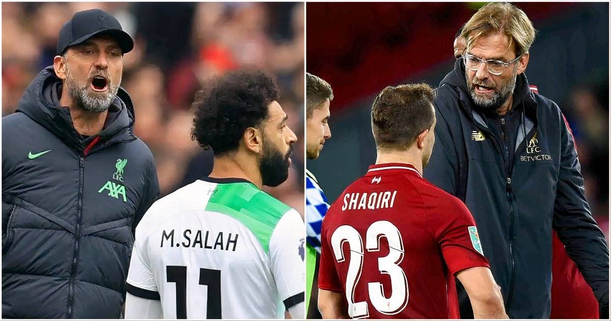 6 Liverpool Players, Including Mo Salah, Fell Out With Jurgen Klopp