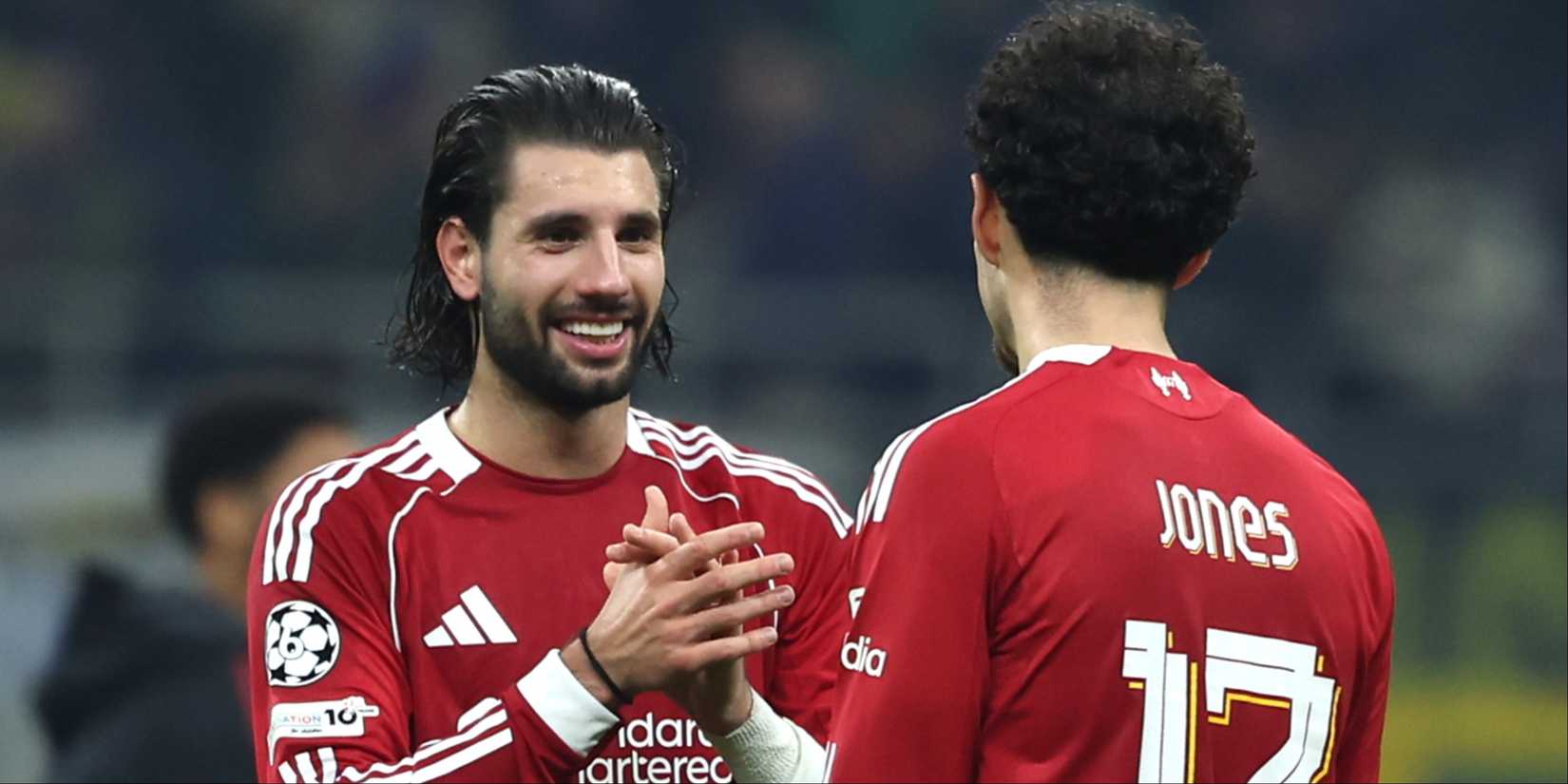 Dominik Szoboszlai and Curtis Jones