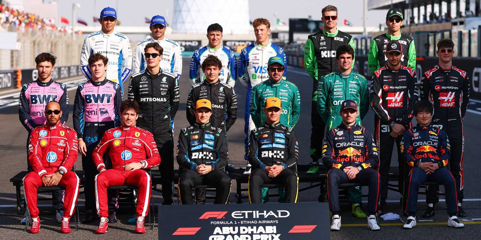 2025 F1 driver line-up