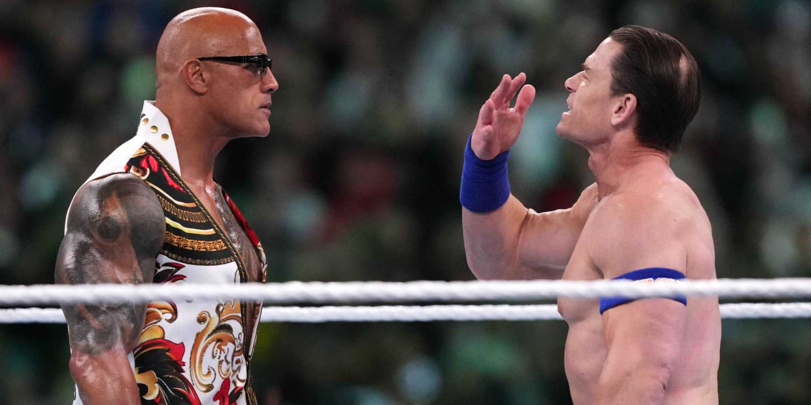 The Rock and John Cena
