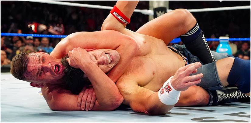 Gunther Chokes John Cena