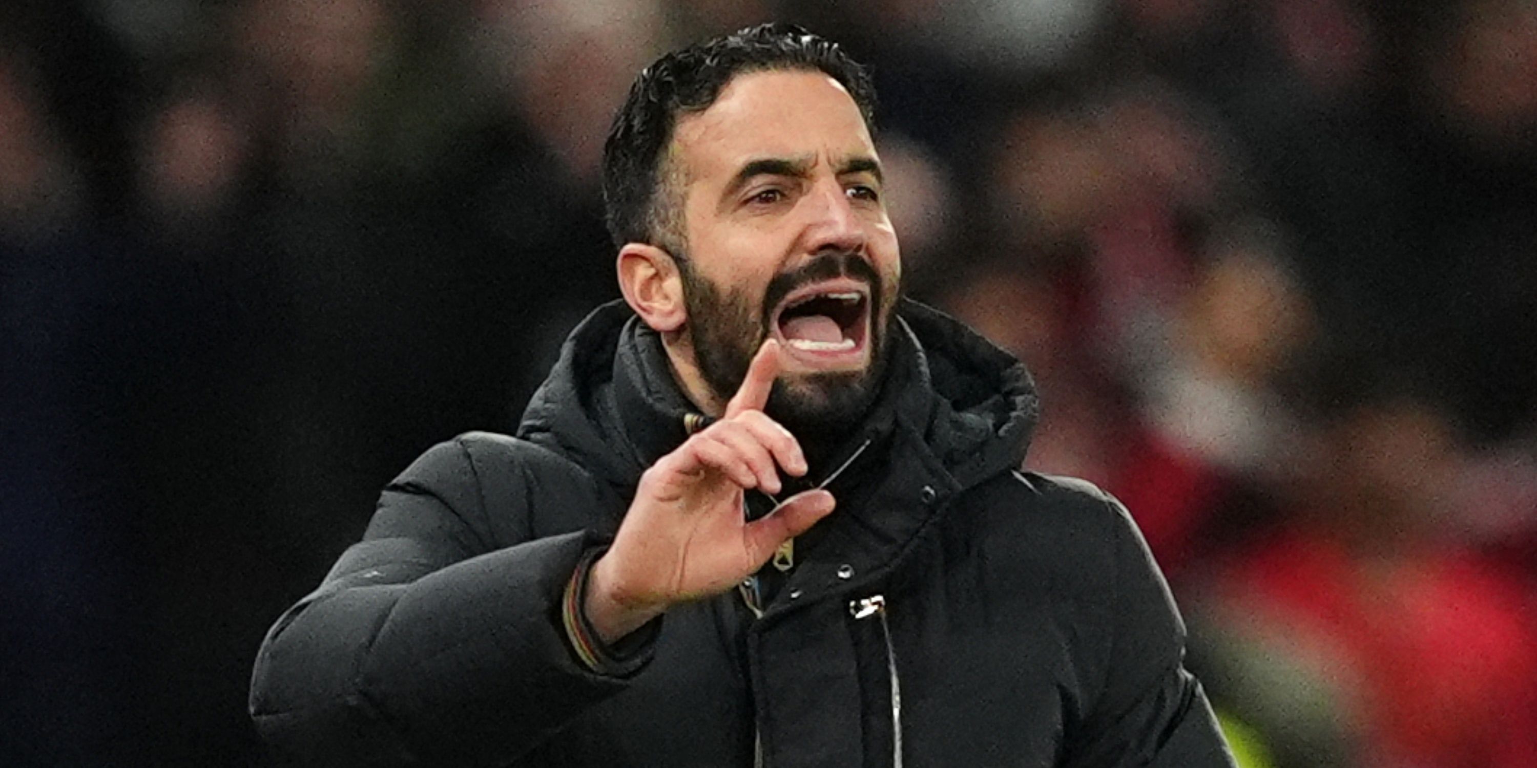 Ruben Amorim Rages at Leny Yoro During Man Utd 4-4 Bournemouth