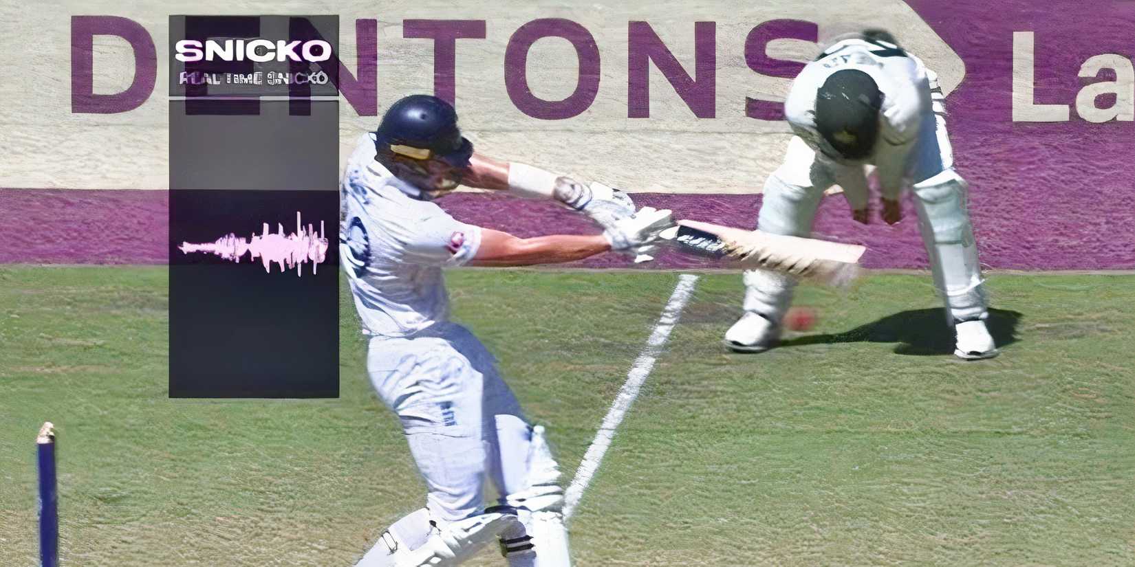 Jamie Smith Snickometer at The Ashes