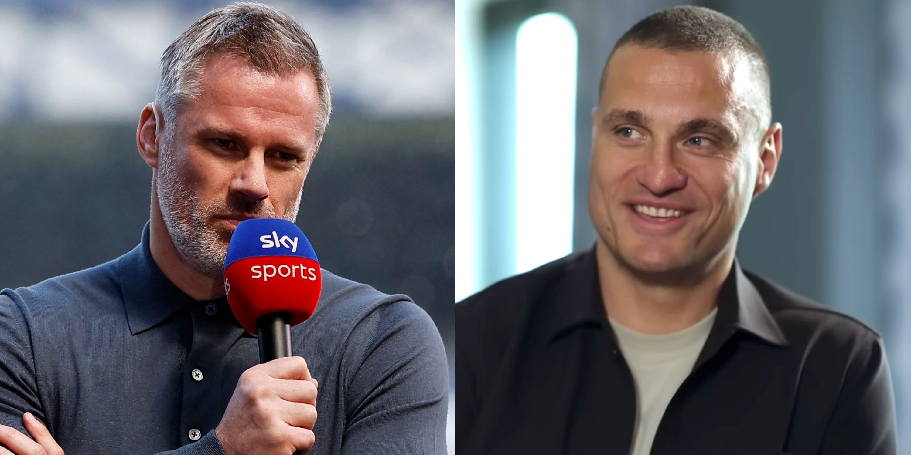 Nemanja Vidic Left Gary Neville Shocked After Burning Jamie Carragher
