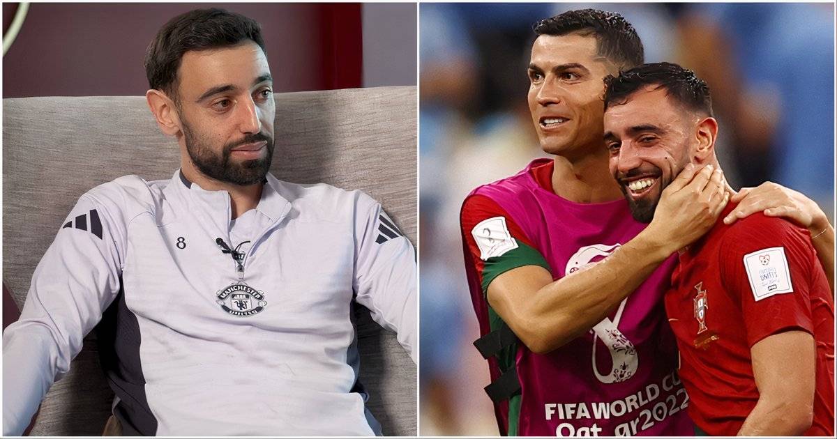 Bruno Fernandes Picks Best 5-a-Side Team of Players He's Played With