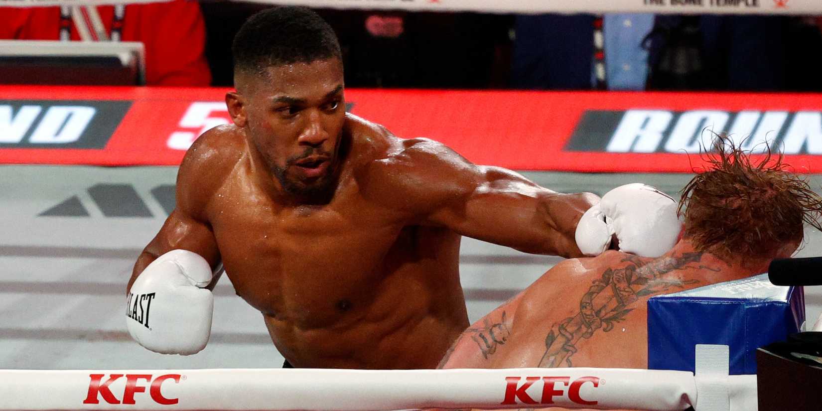 Anthony Joshua vs Jake Paul