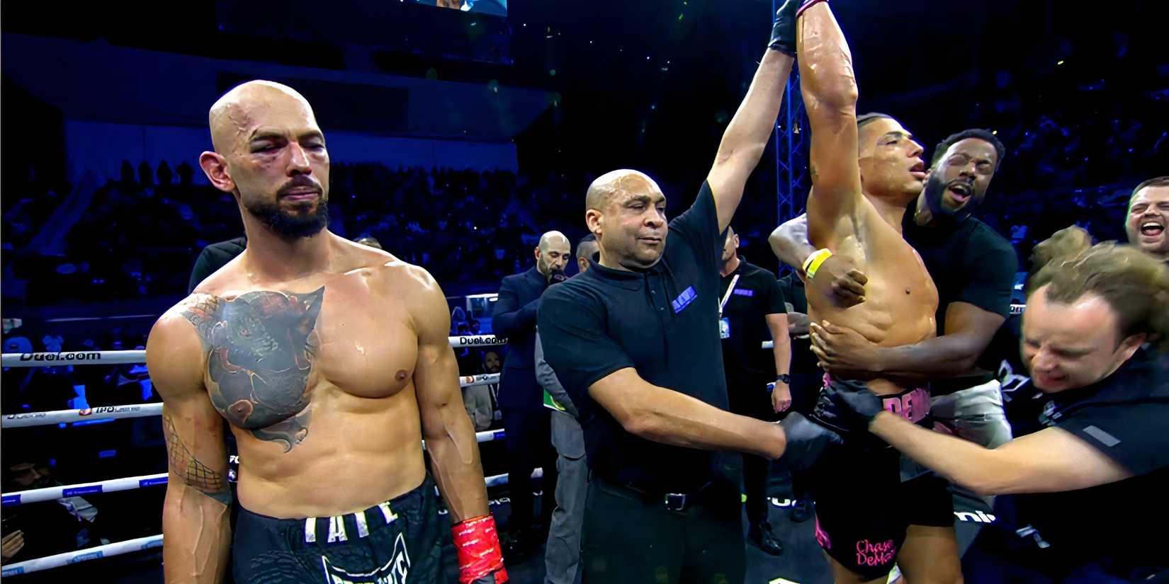 KSI's 10-Word Tweet After Andrew Tate's Shock Loss to Chase DeMoor