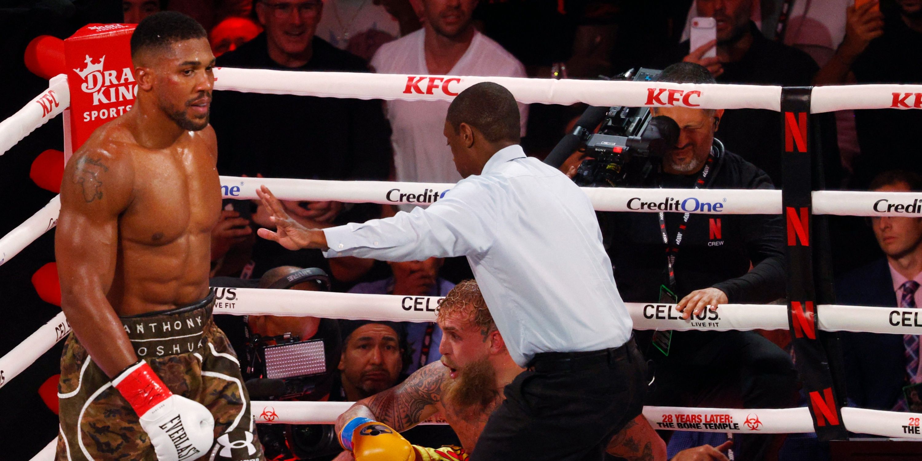 Jake Paul Stat After Knockout Loss to Anthony Joshua Goes Viral