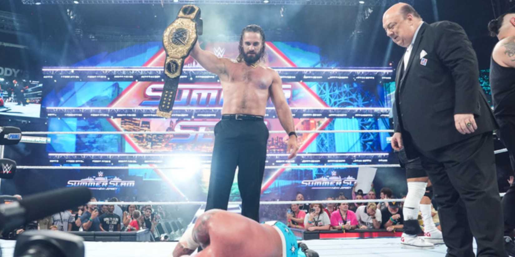 Seth Rollins’ cashes-in MITB to become World Champion