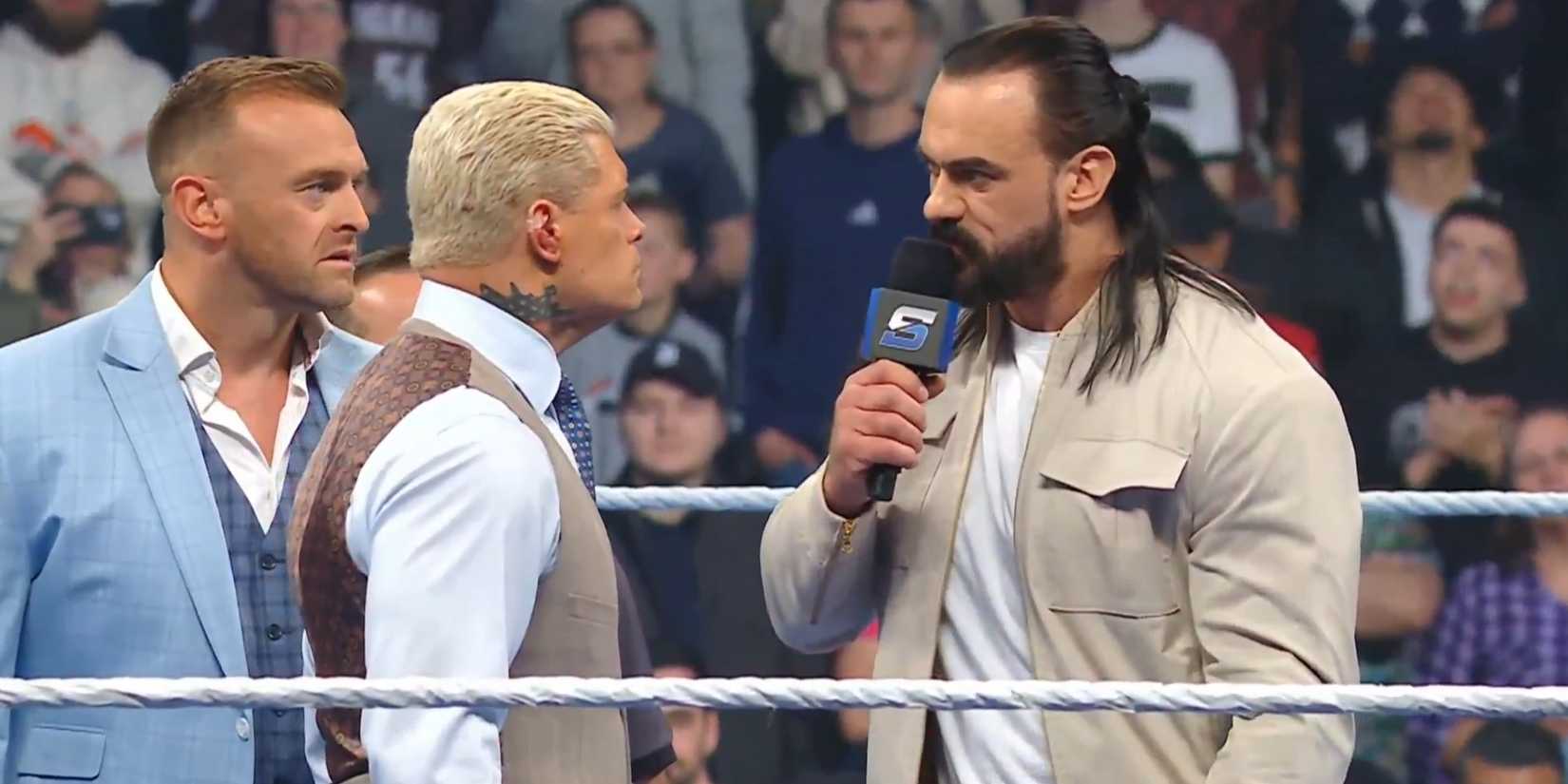 Drew McIntyre's 'Unhinged' Comments to Cody Rhodes on WWE SmackDown