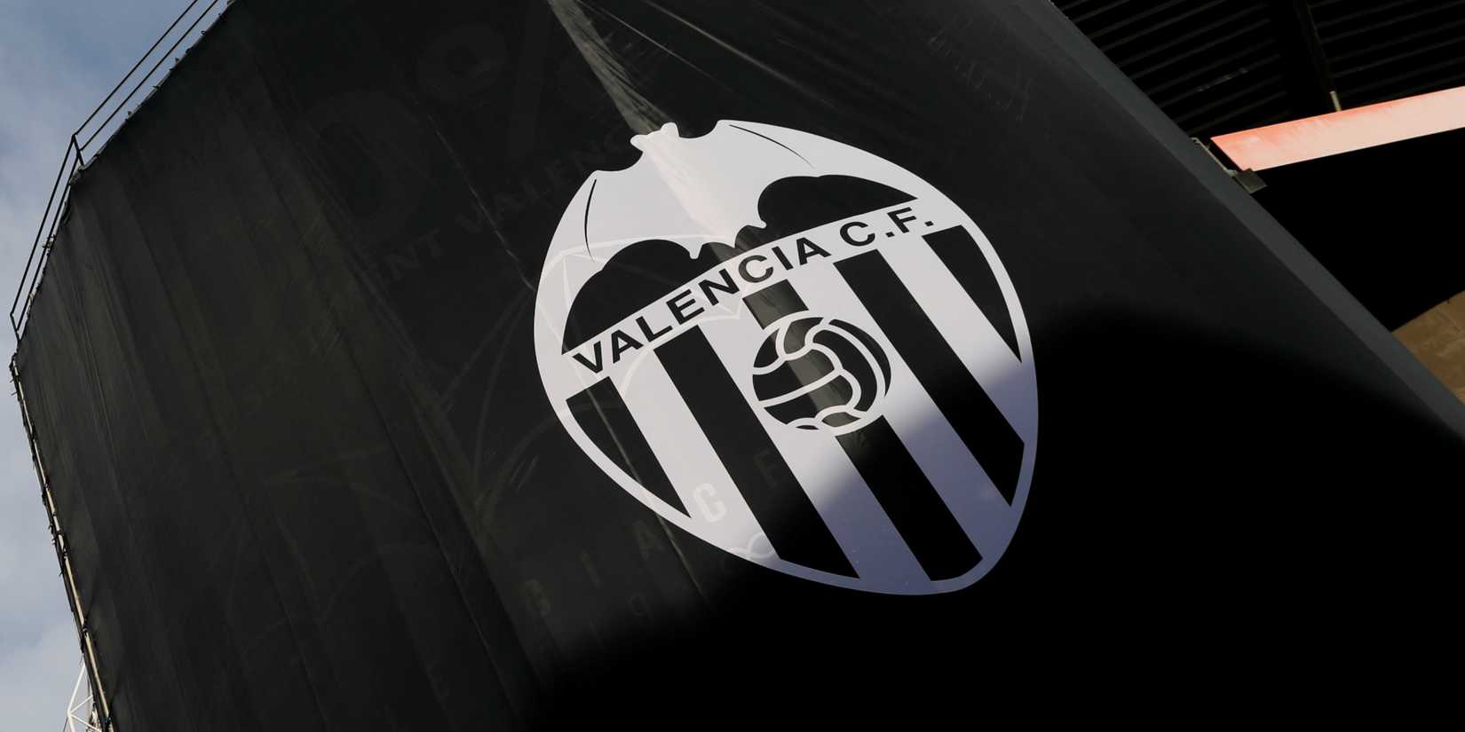 A general view outside the Mestalla Stadium