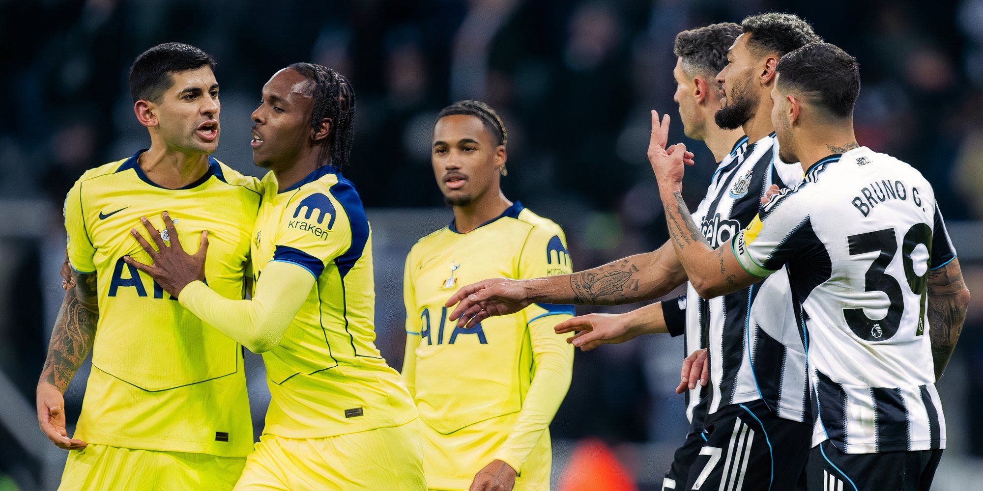 Newcastle v Tottenham: What Romero Did Which Sparked Full-Time Bust-up