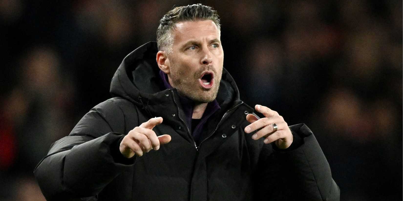 Wolves manager Rob Edwards