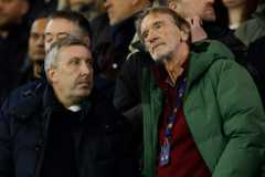 Jason Wilcox and Sir Jim Ratcliffe