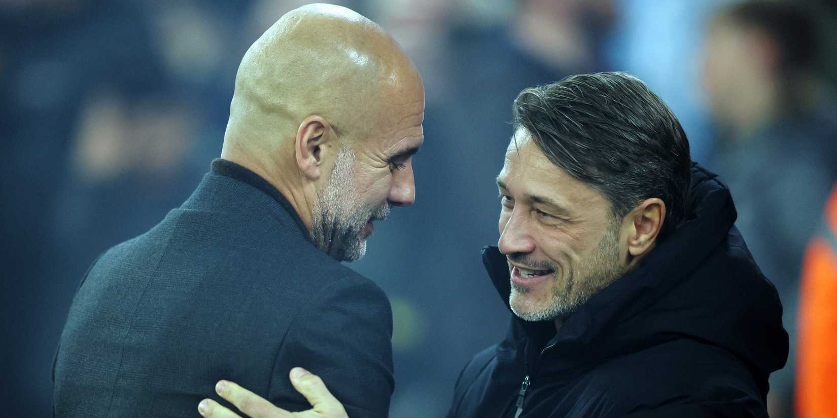 Niko Kovac and Pep Guardiola