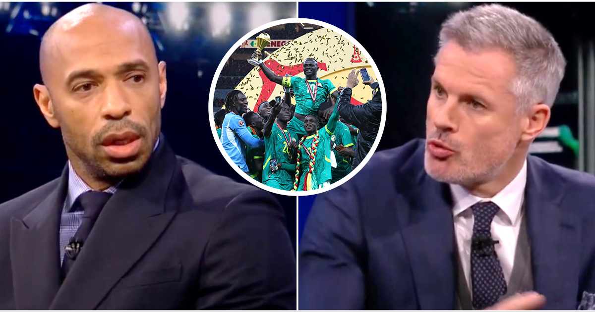 Thierry Henry Rejects Jamie Carragher's AFCON Suggestion After Senegal Victory