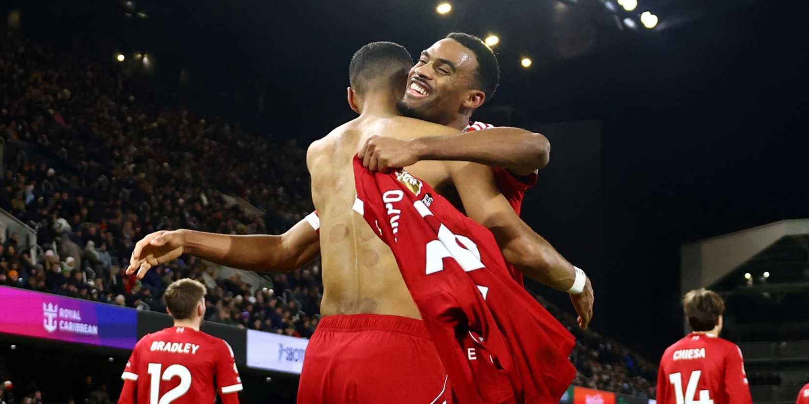 Cody Gakpo and Ryan Gravenberch