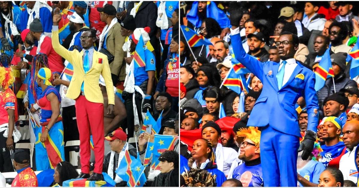 Why DR Congo Fan Stood Completely Still During AFCON Matches