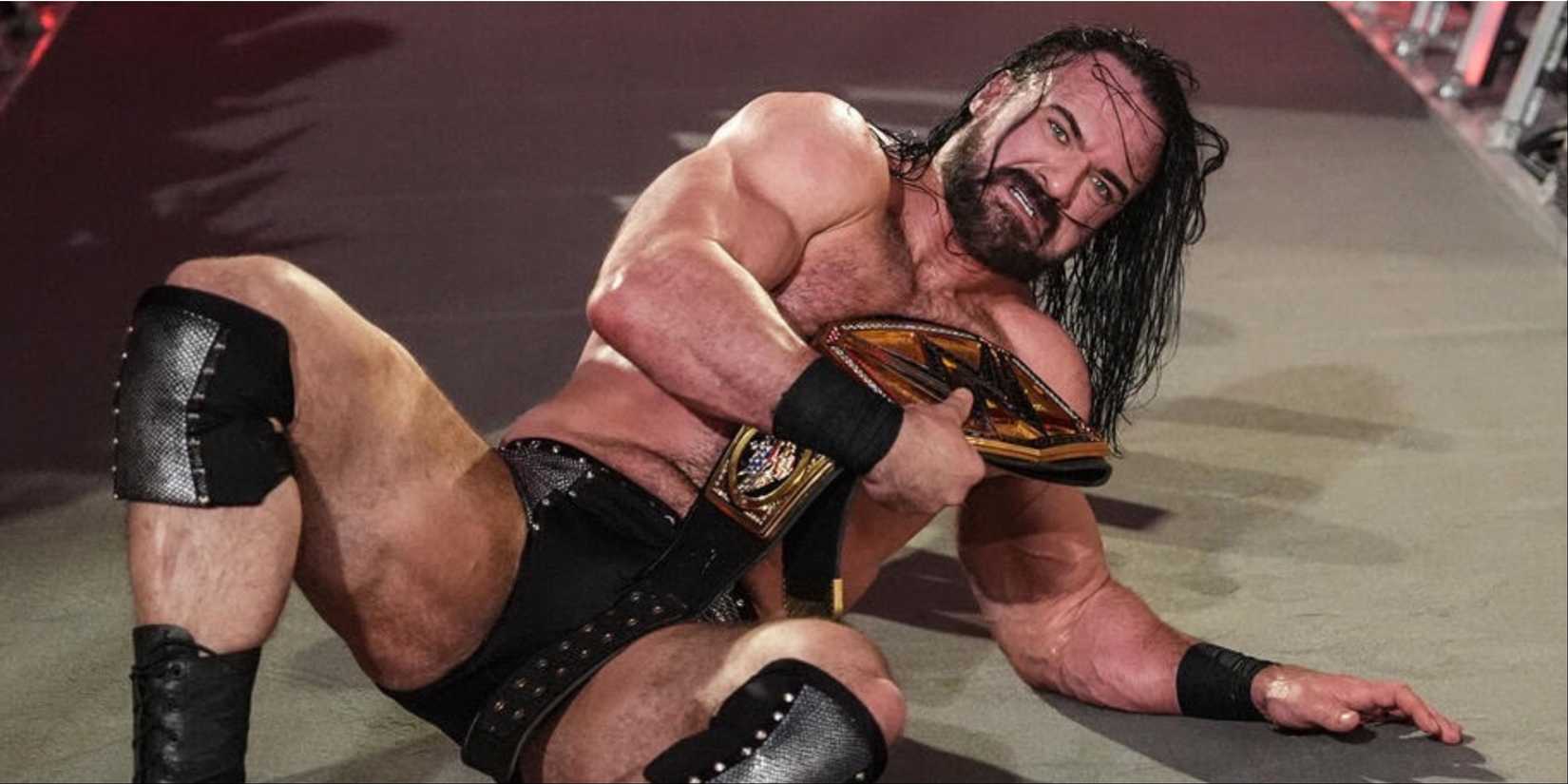 Drew McIntyre with WWE Championship