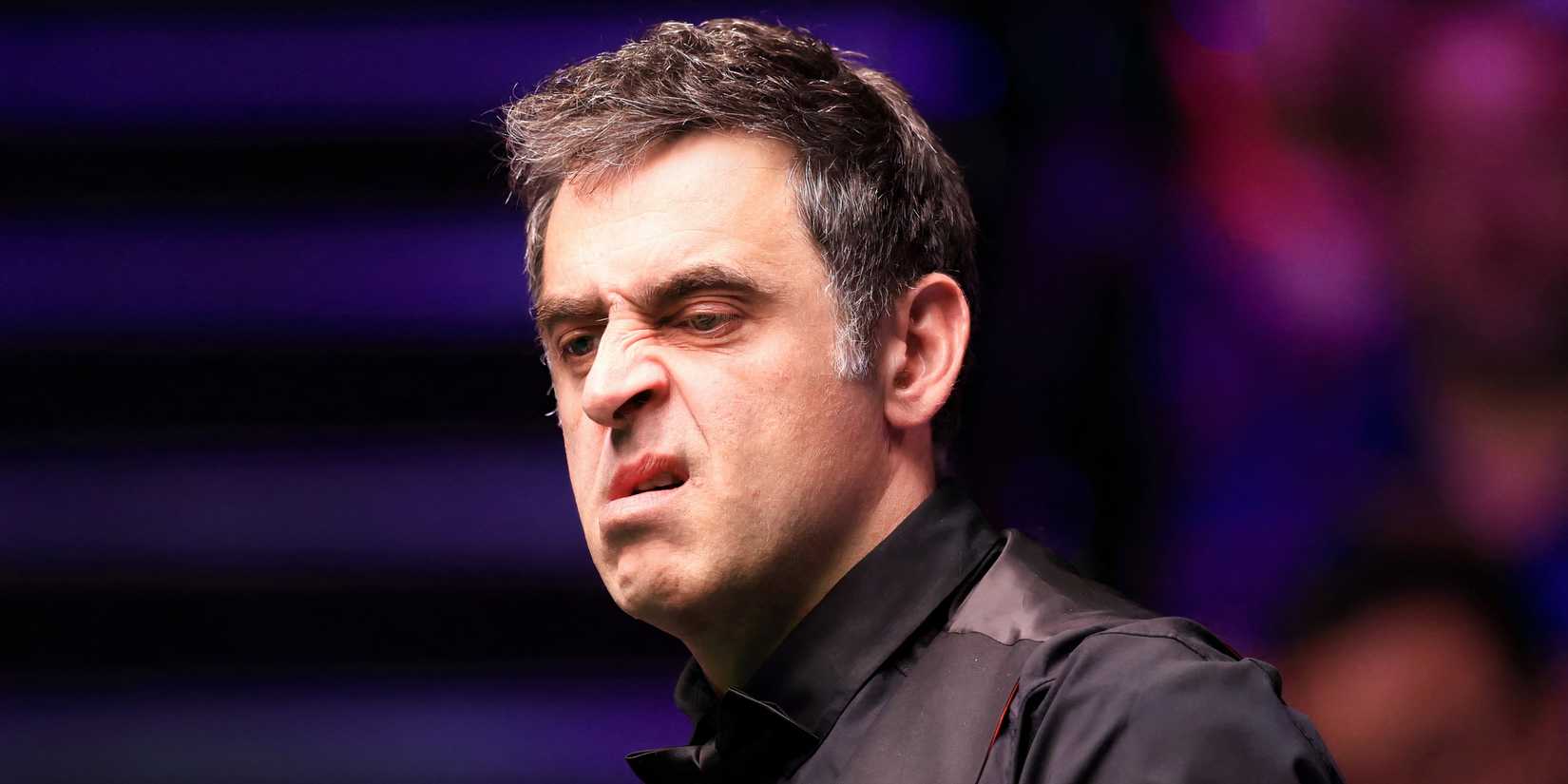 Ronnie O'Sullivan snarls